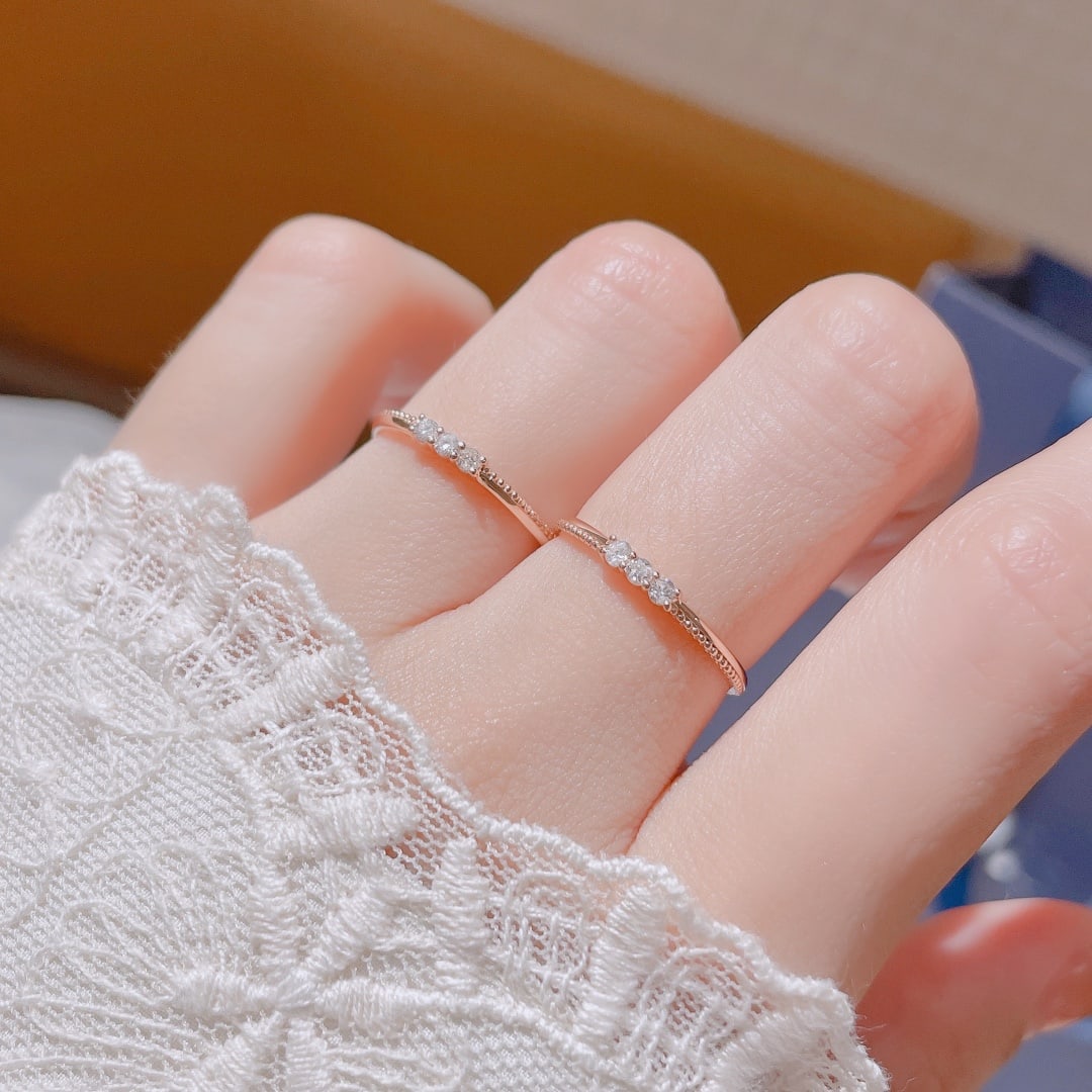 18k Diamond Luxurious Ring - 5