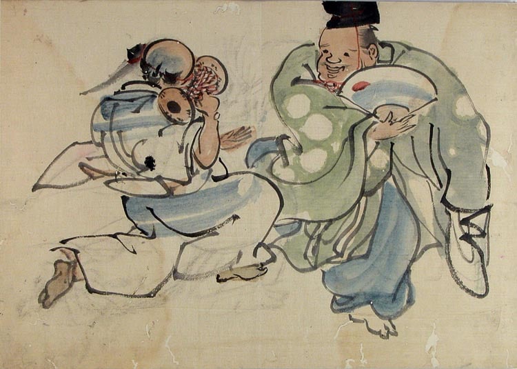 (attr. To) NANGAKU, Watanabe (1767-.1815) - A Shijo- and Nanga-style sketchbook - 6