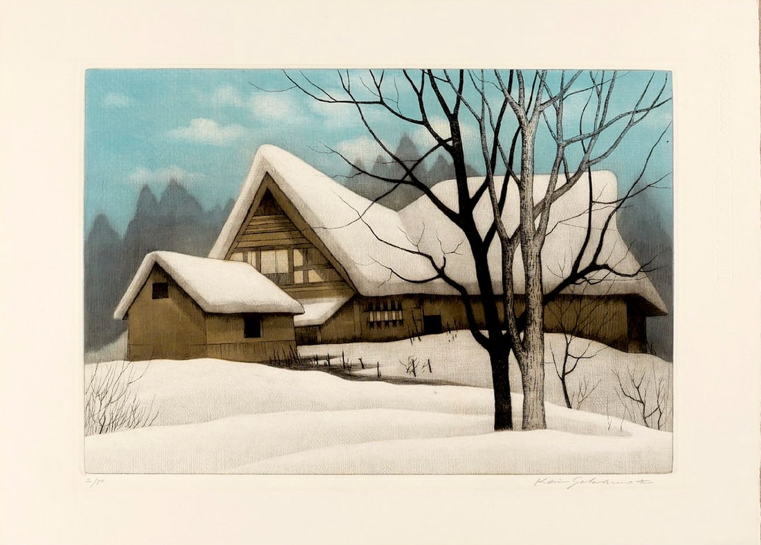 SAKAMOTO, Koichi (b. 1932) - The Voice of Snow (1 of 1)