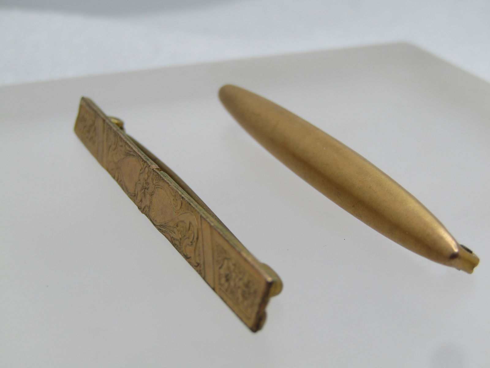 Vintage Pair of Bar Pins, Early 1900's - 2