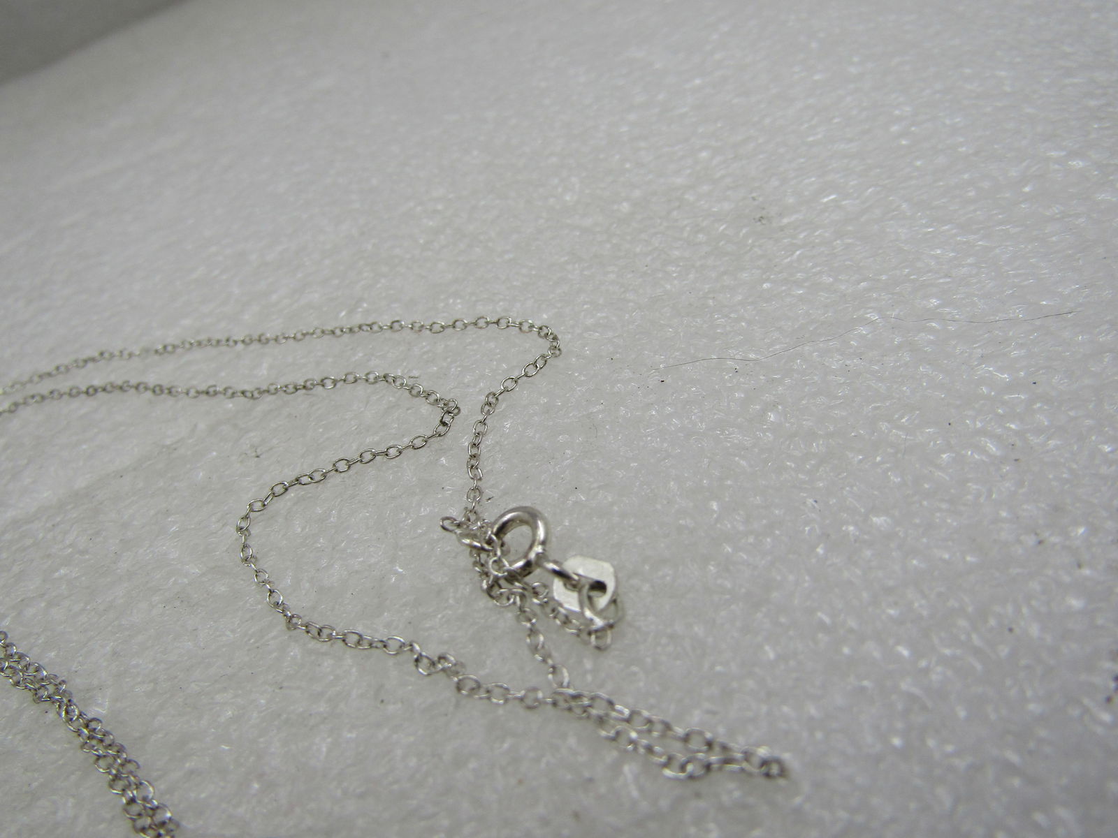 Vintage 12kt G.F. Engraved Cameo Necklace, 18" Chain .925 - 7