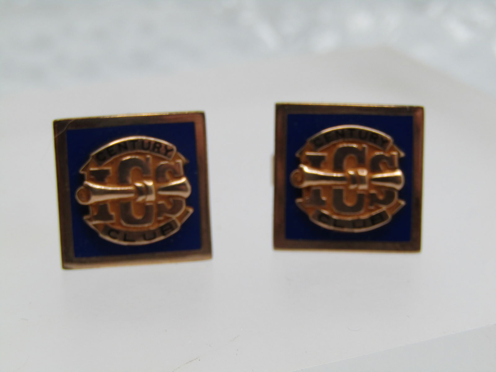 Vintage Century Club Cufflinks, Signed/Marked M1/10 10kt DP - 3