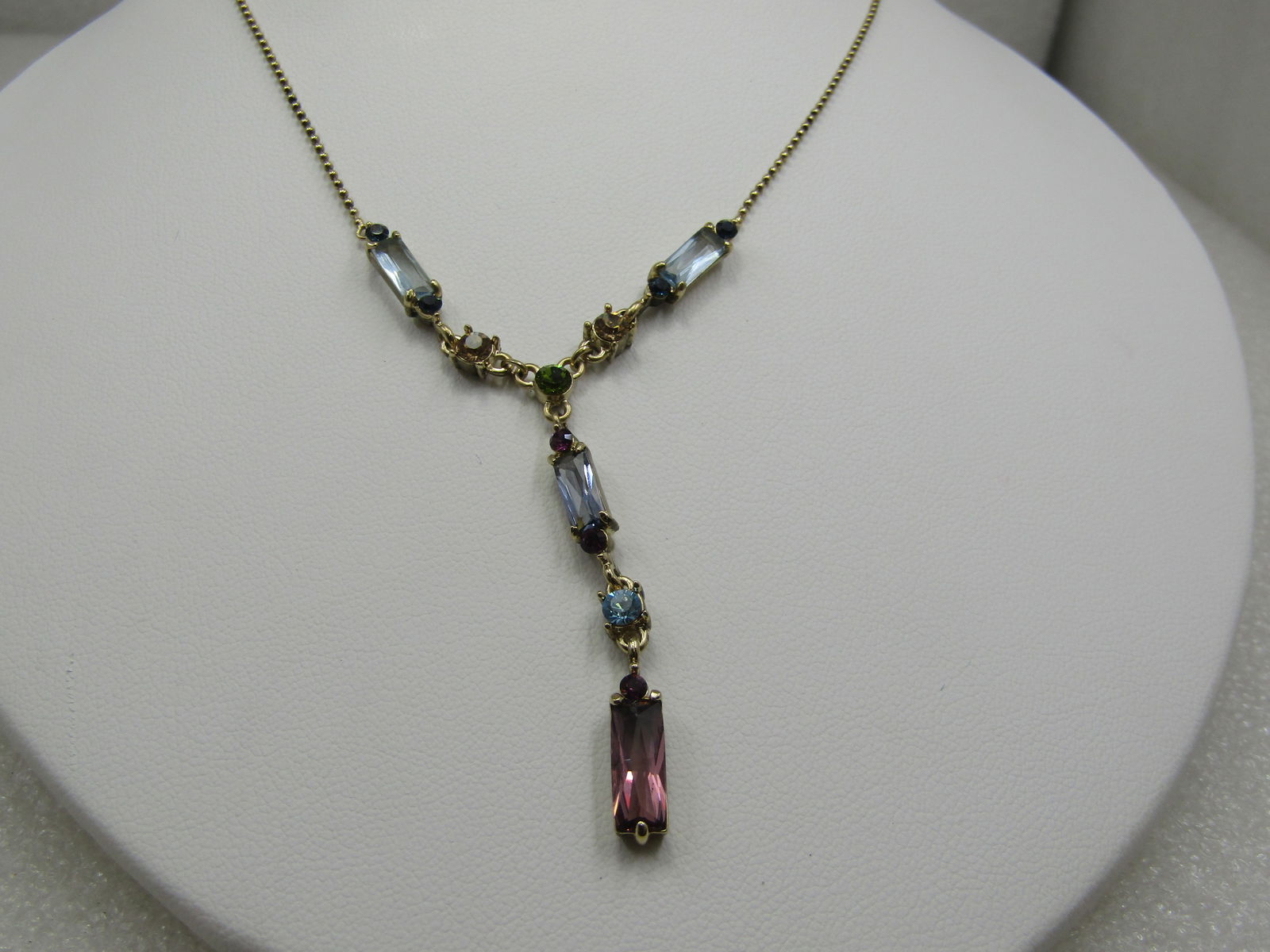 Early 1900's Heart Locket Necklace, 20" 12kt G.F. - 3