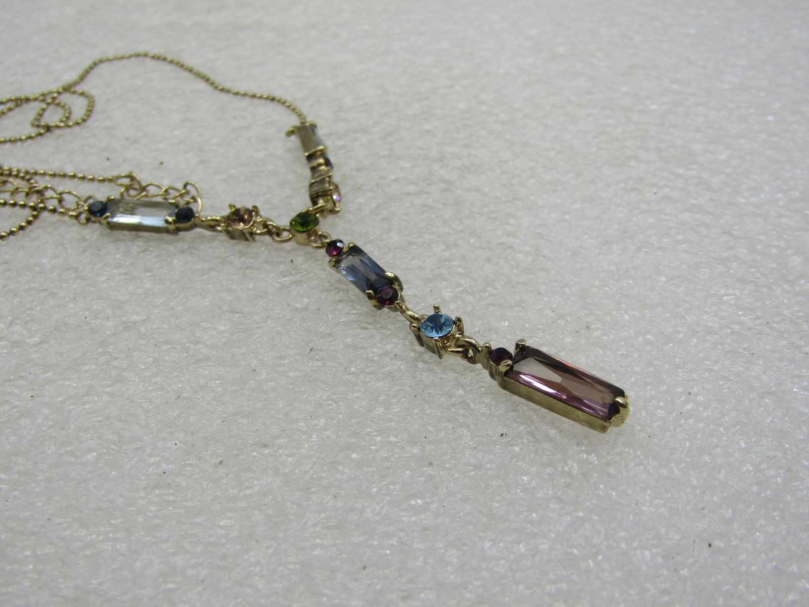 Early 1900's Heart Locket Necklace, 20" 12kt G.F. - 7