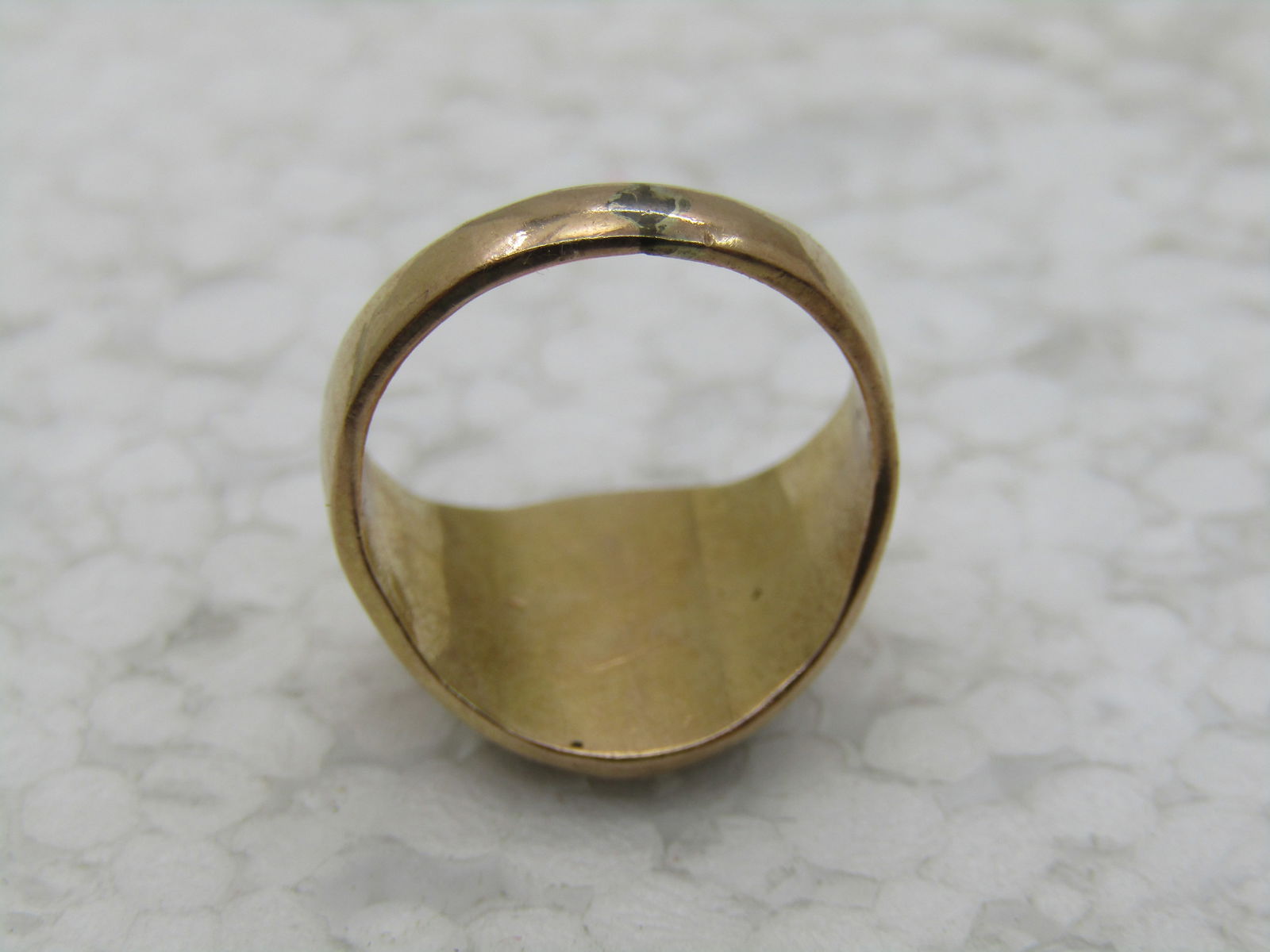 Vintage 10kt G.F. Daughters of Rebekah Enameled Ring, Sz. 2.5, 3.20 gr. - 5