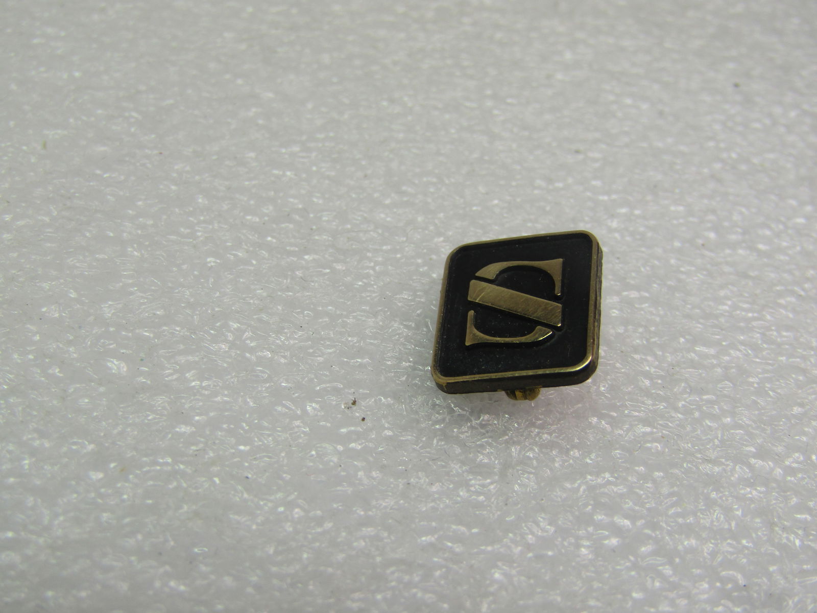 Vintage 10kt G.F. Safeway S Brooch, Signed CTO, 1960's-1970's - 4