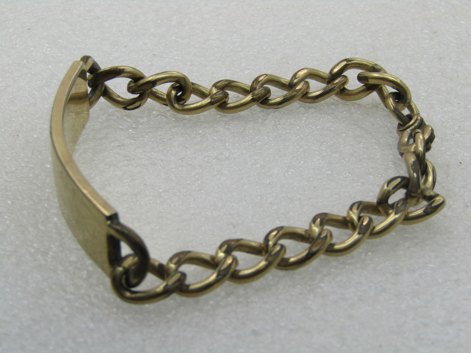 Vintage Elco 12kt GF Men's ID Bracelet, 8.25" - 5