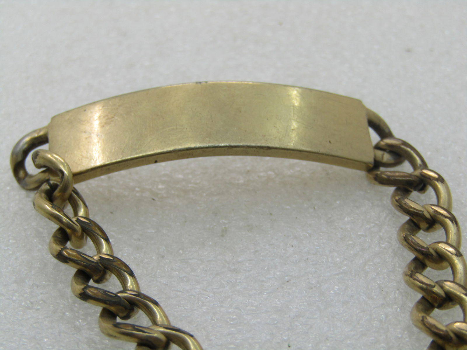 Vintage Elco 12kt GF Men's ID Bracelet, 8.25" - 6