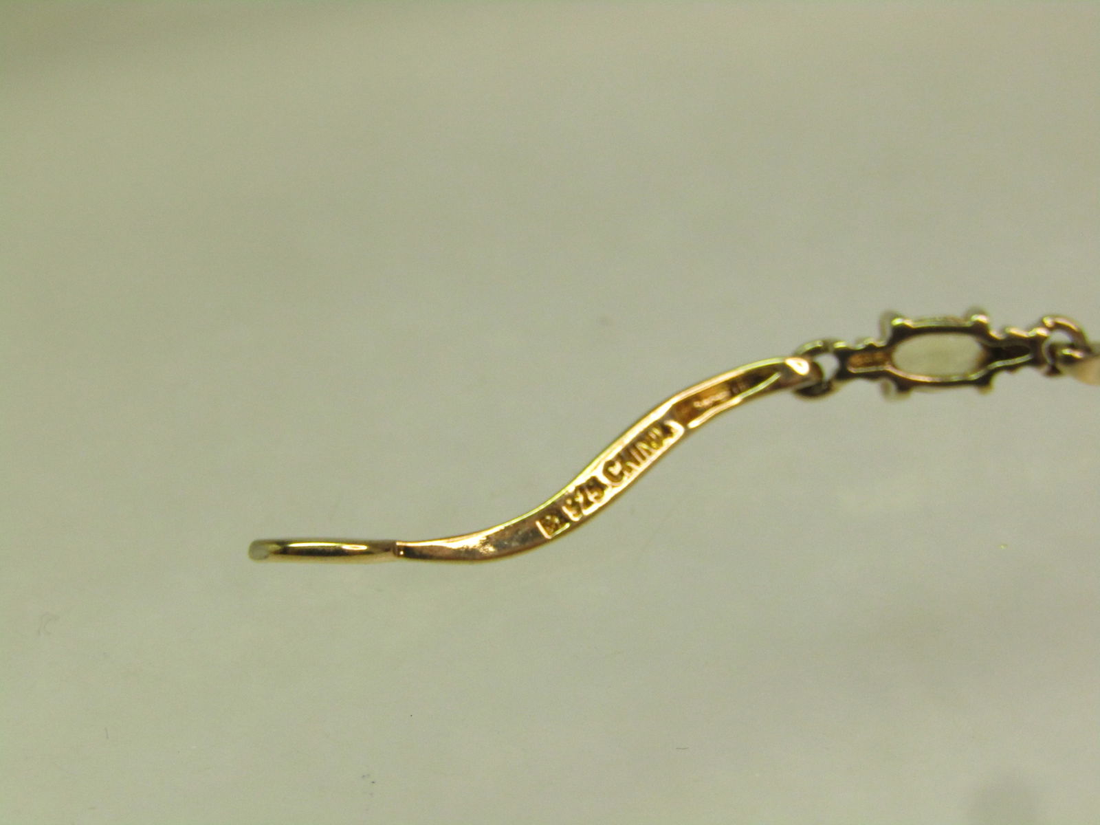 Gold over Sterling Peridot, Mixed Gem Bracelet, 7.25" Signed Marked .925. 1980's-1990's - 4