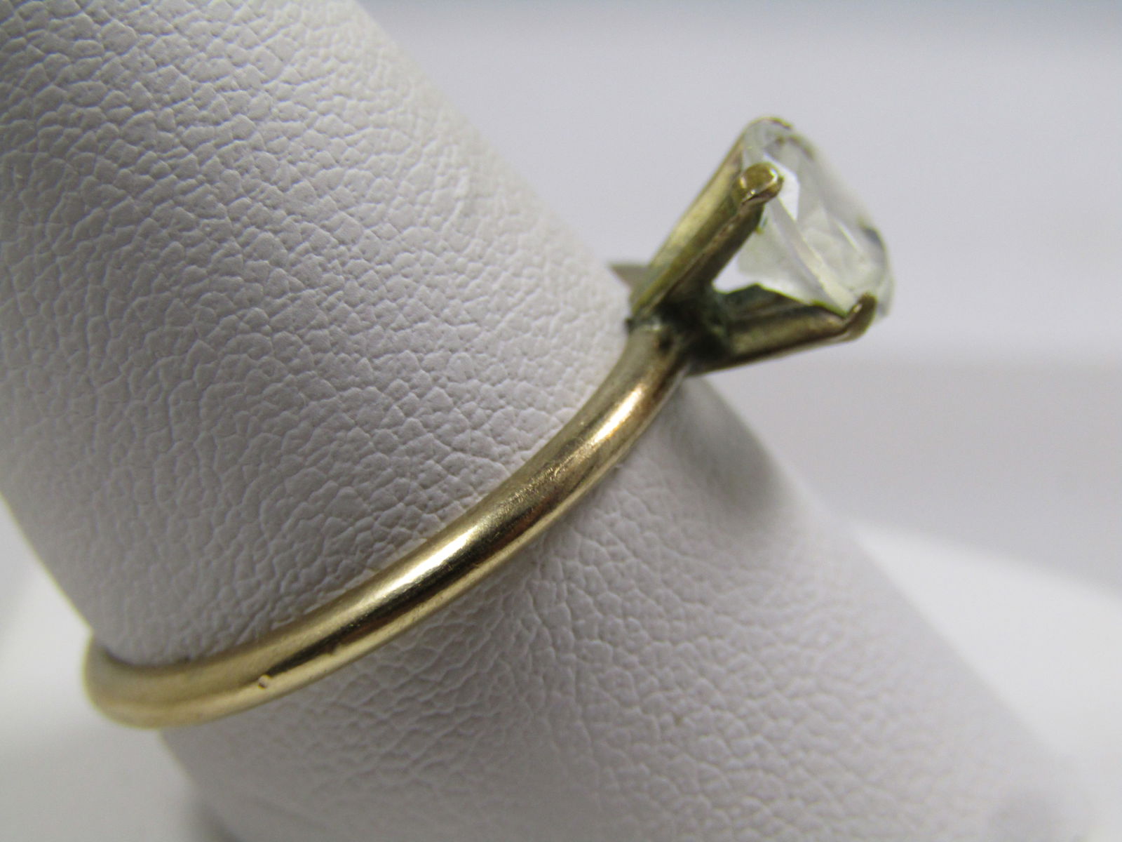 Vintage 10kt G.F. Engagment Ring, Sz. 10.5, Signed Uncas, 1960's-1970's - 3