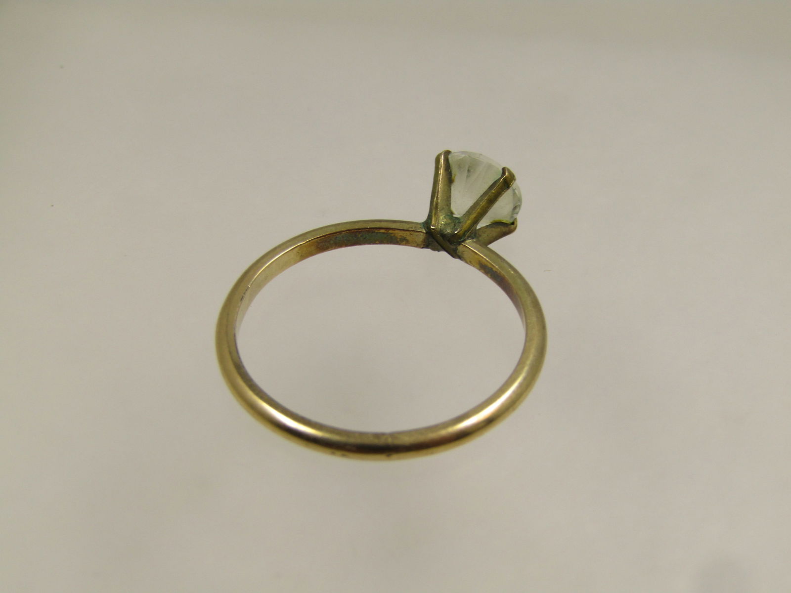 Vintage 10kt G.F. Engagment Ring, Sz. 10.5, Signed Uncas, 1960's-1970's - 4