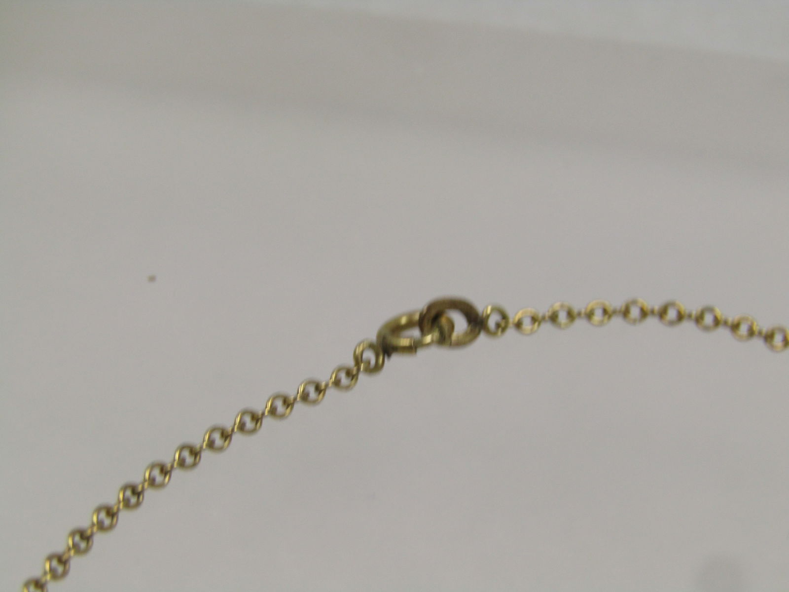 Vintage 12kt G.F. Cross Necklace, 18", Signed Luster, 1930's-1940's - 6