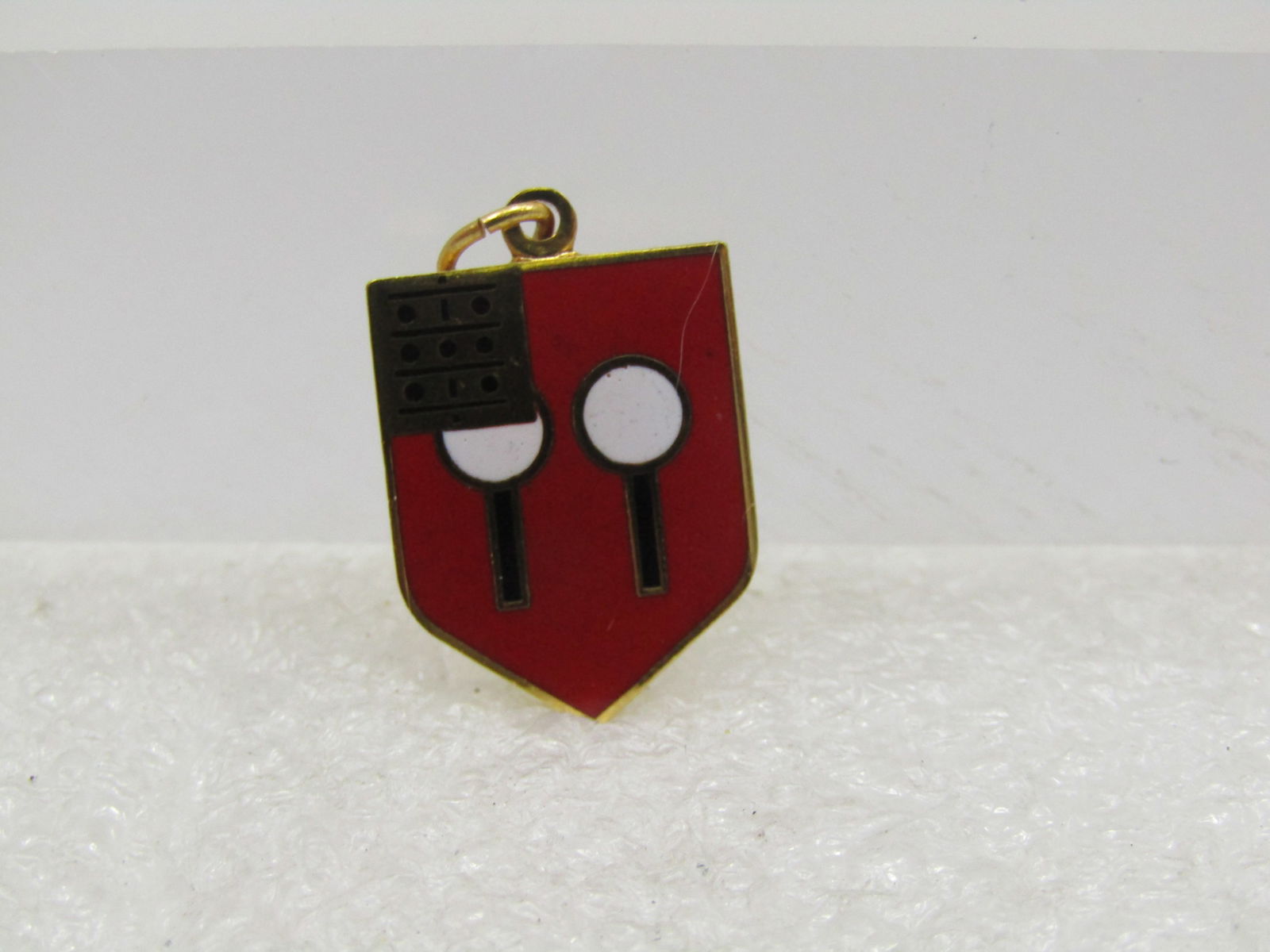 Vintage U.S. Army 9th Field Artillery Unit Pendant/Charm - 3