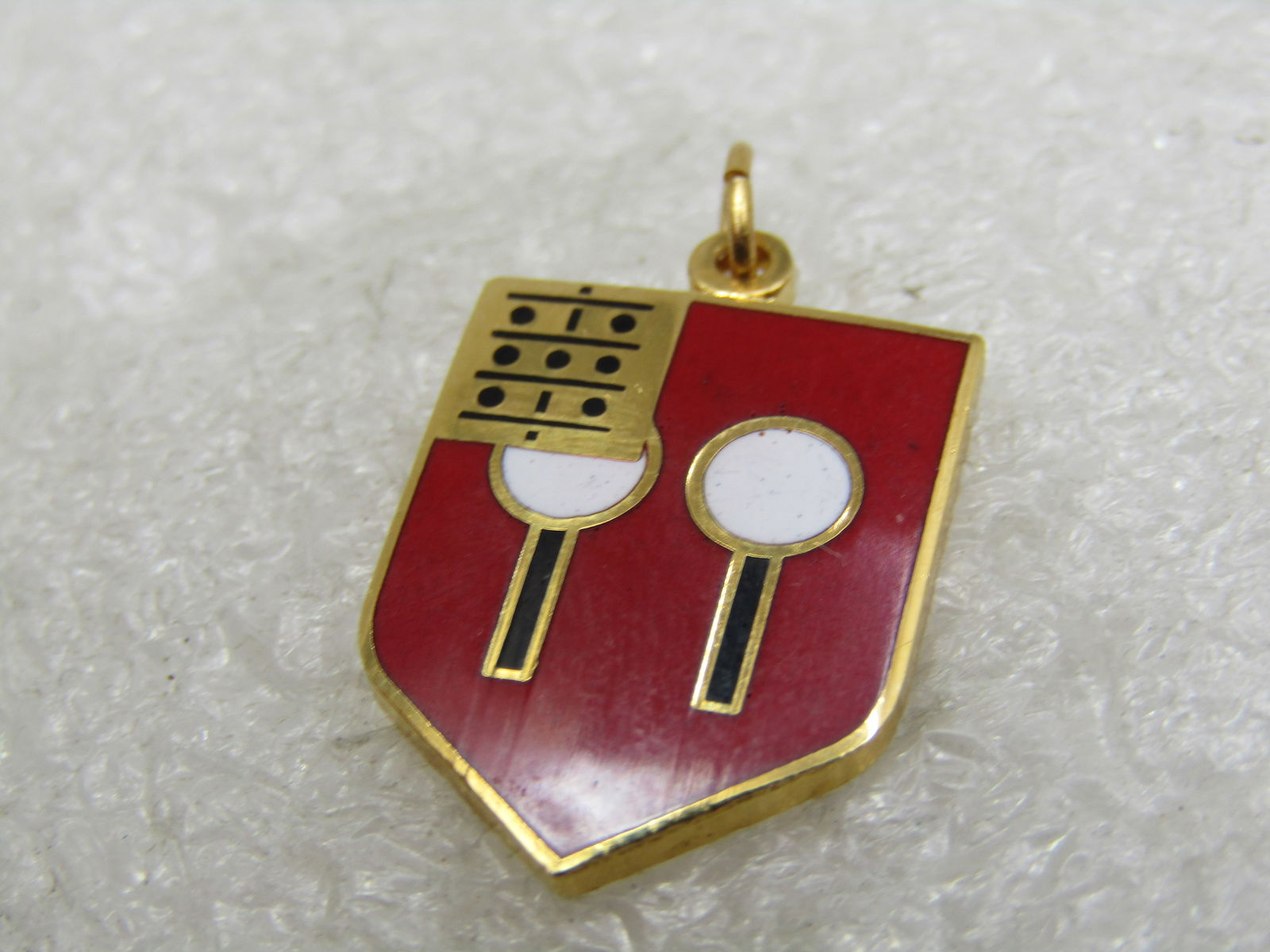 Vintage U.S. Army 9th Field Artillery Unit Pendant/Charm - 4