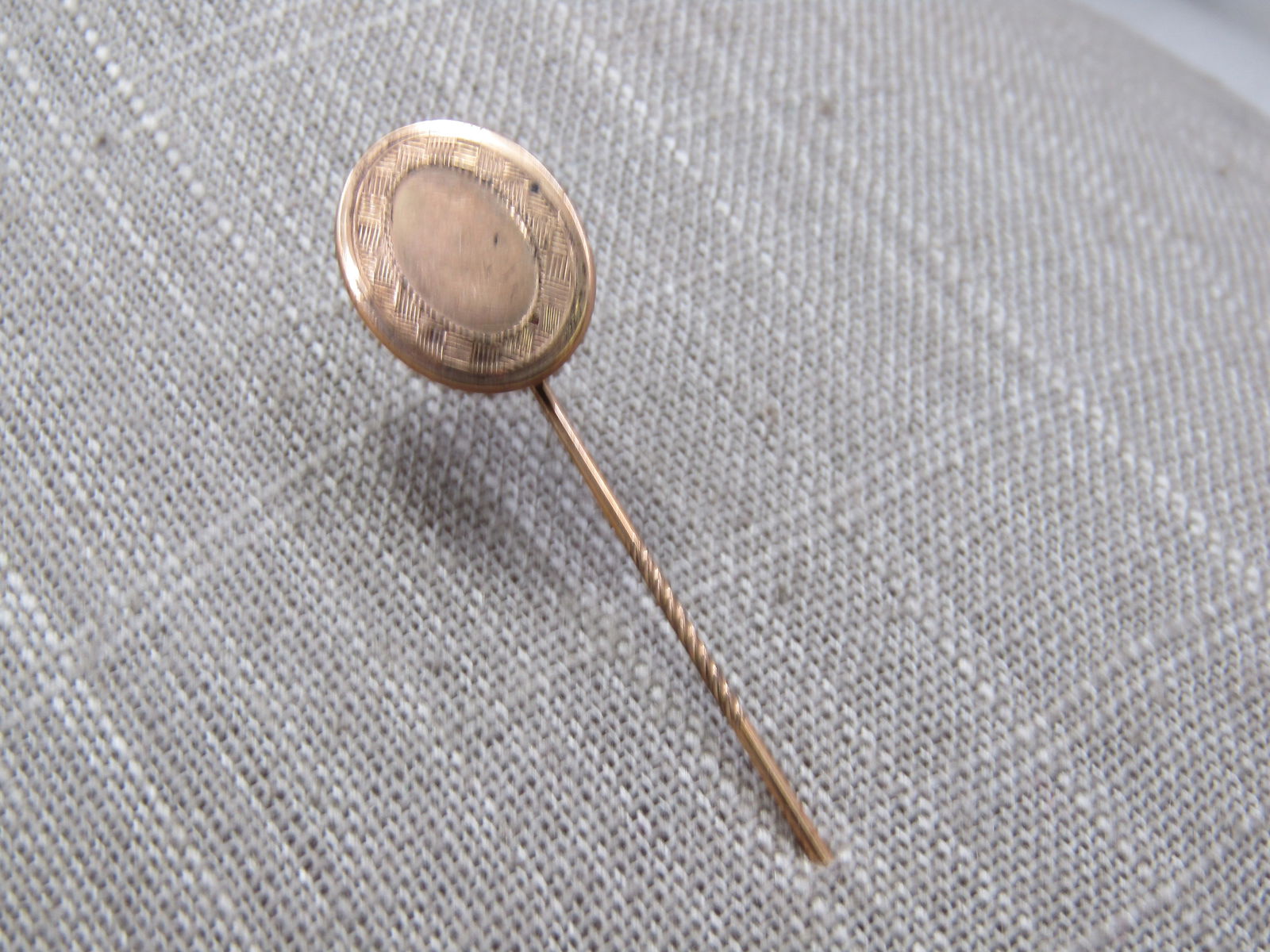 Victorian 10kt G.F. Stick Pin, 2.5", 1800's - 2
