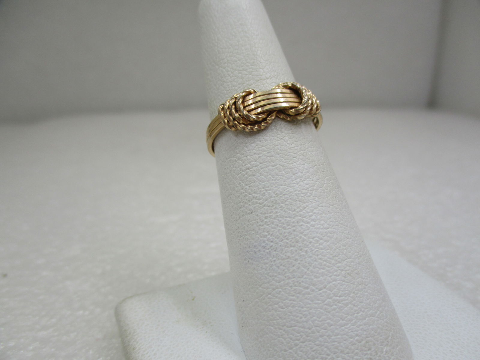 Vintage 10kt G.F. Woven Ring, Sz. 6 - 2
