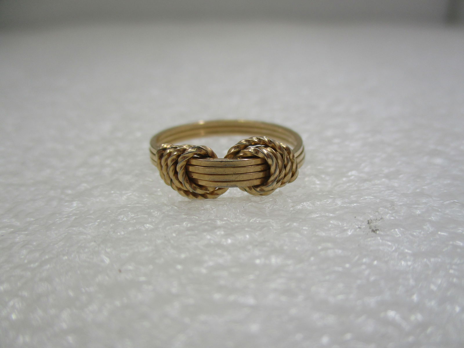 Vintage 10kt G.F. Woven Ring, Sz. 6 - 4