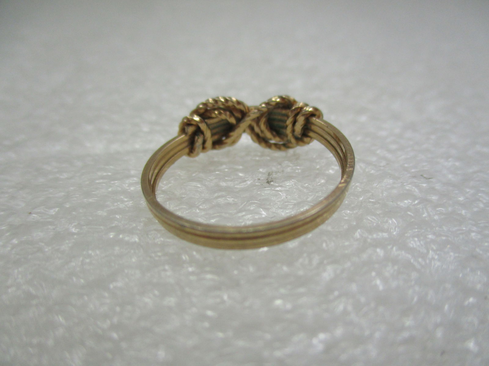 Vintage 10kt G.F. Woven Ring, Sz. 6 - 5
