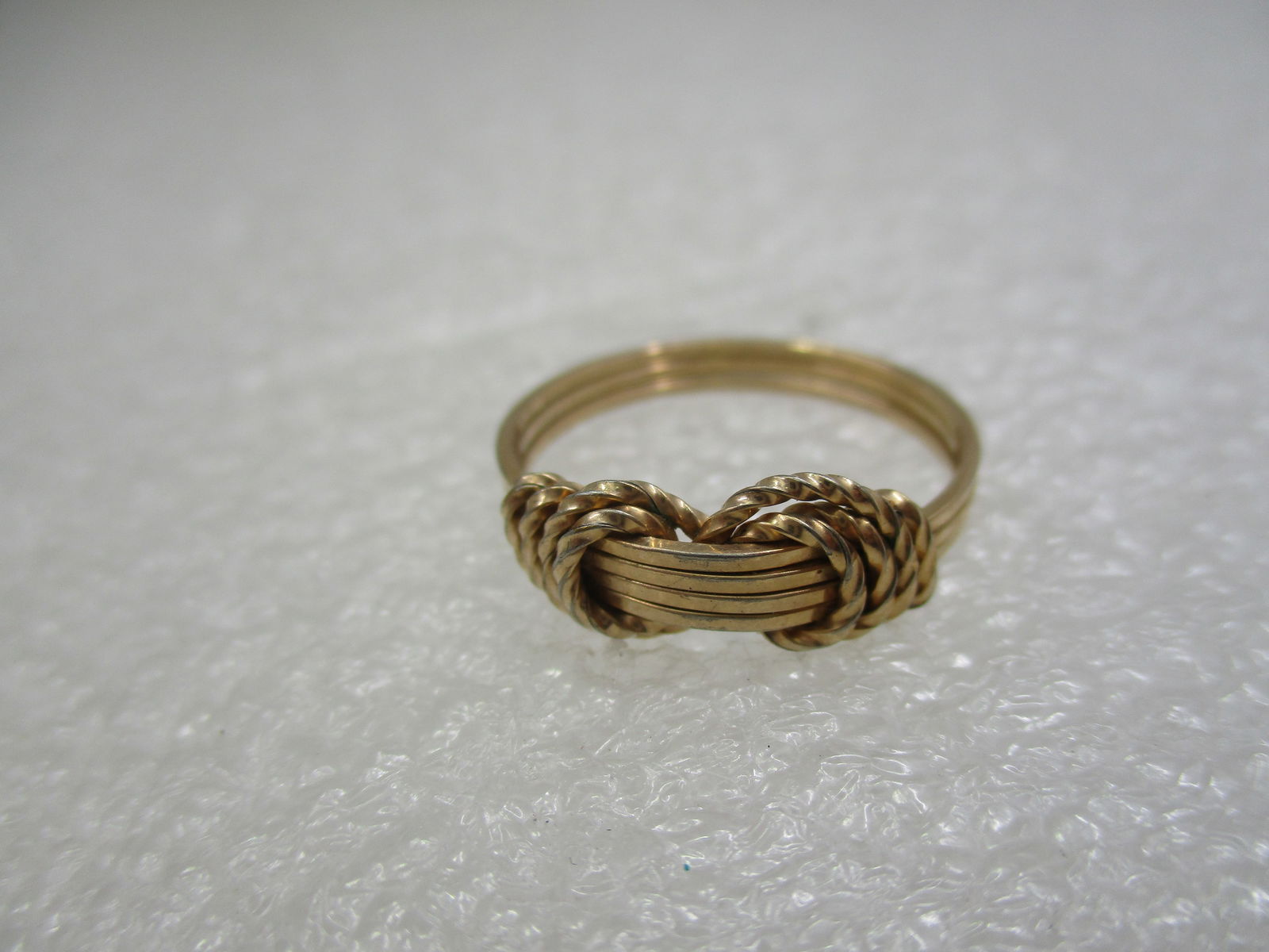 Vintage 10kt G.F. Woven Ring, Sz. 6 - 6