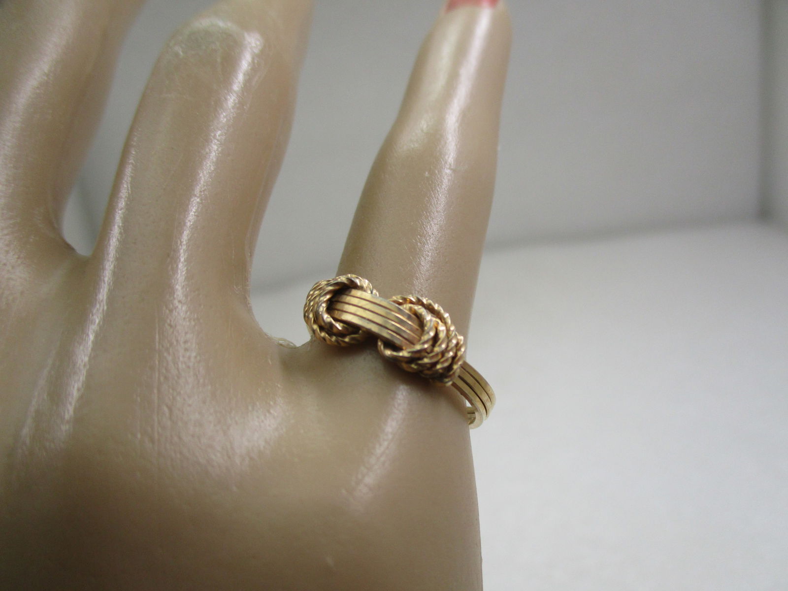 Vintage 10kt G.F. Woven Ring, Sz. 6 - 7