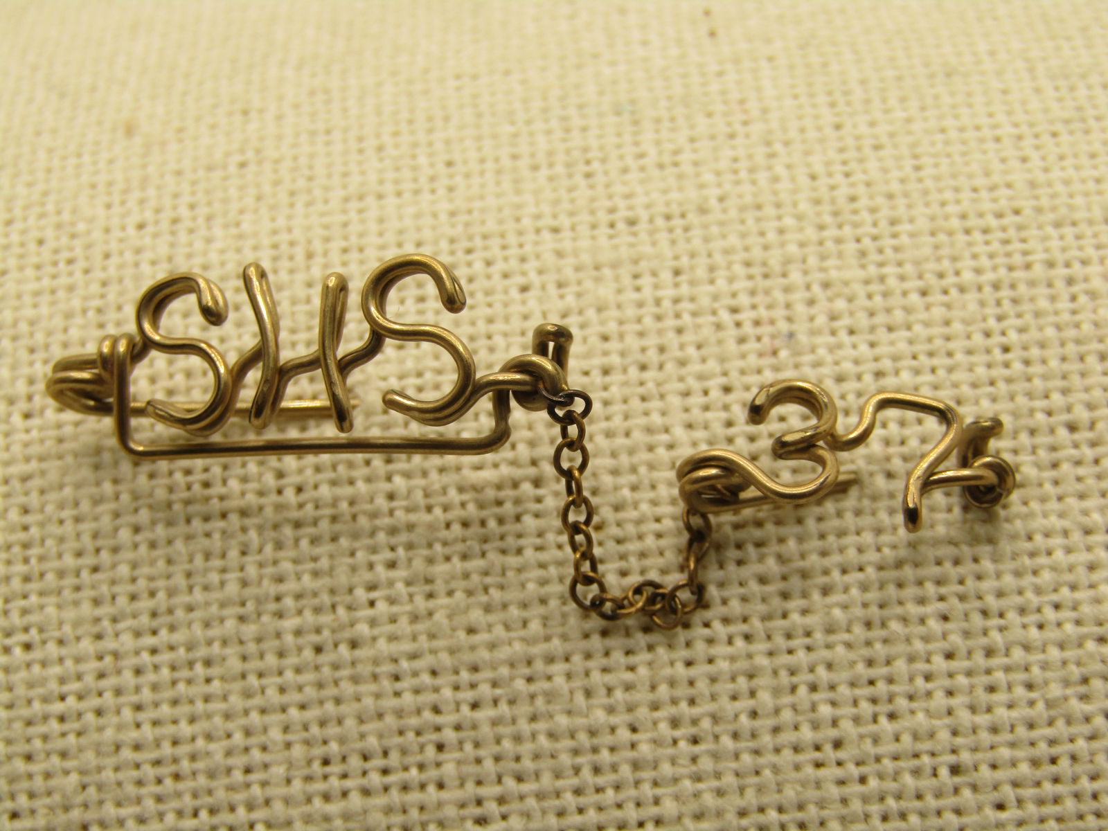 Vintage SHS 37 Brooch/Pin - Graduation Pin - 2