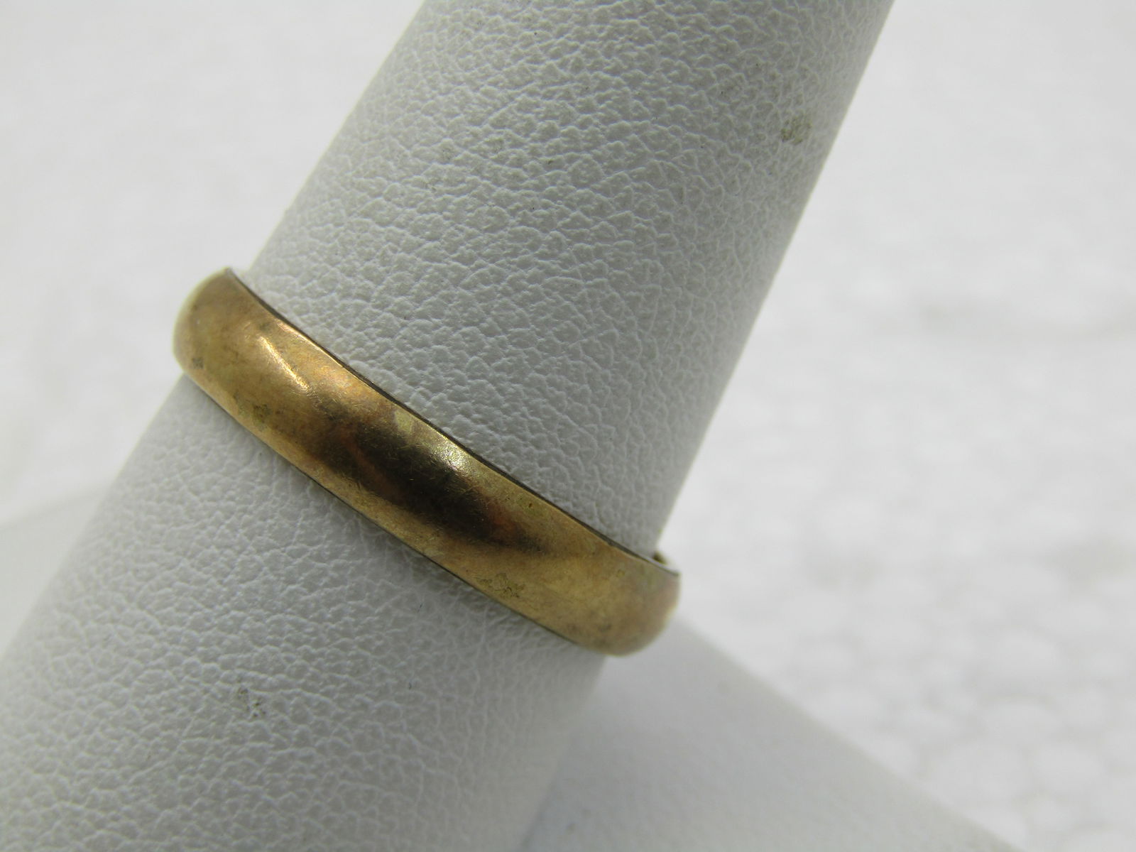 Vintage 10kt G.F. Uncas Wedding Band, Sz. 9, 3.5mm - 3
