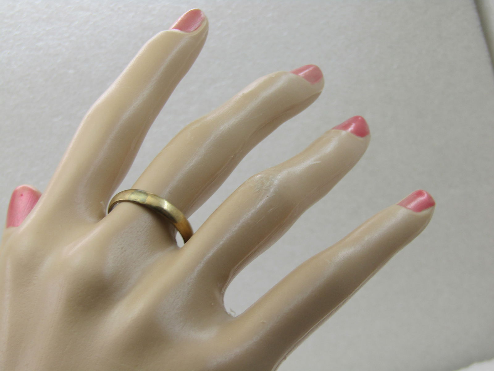 Vintage 10kt G.F. Uncas Wedding Band, Sz. 9, 3.5mm - 7