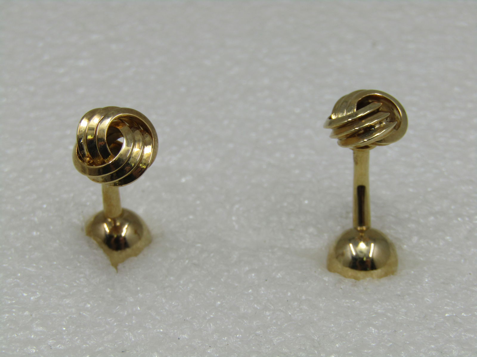 Vintage Love Knot Cufflinks, Tuxedo Style, 1" - 5