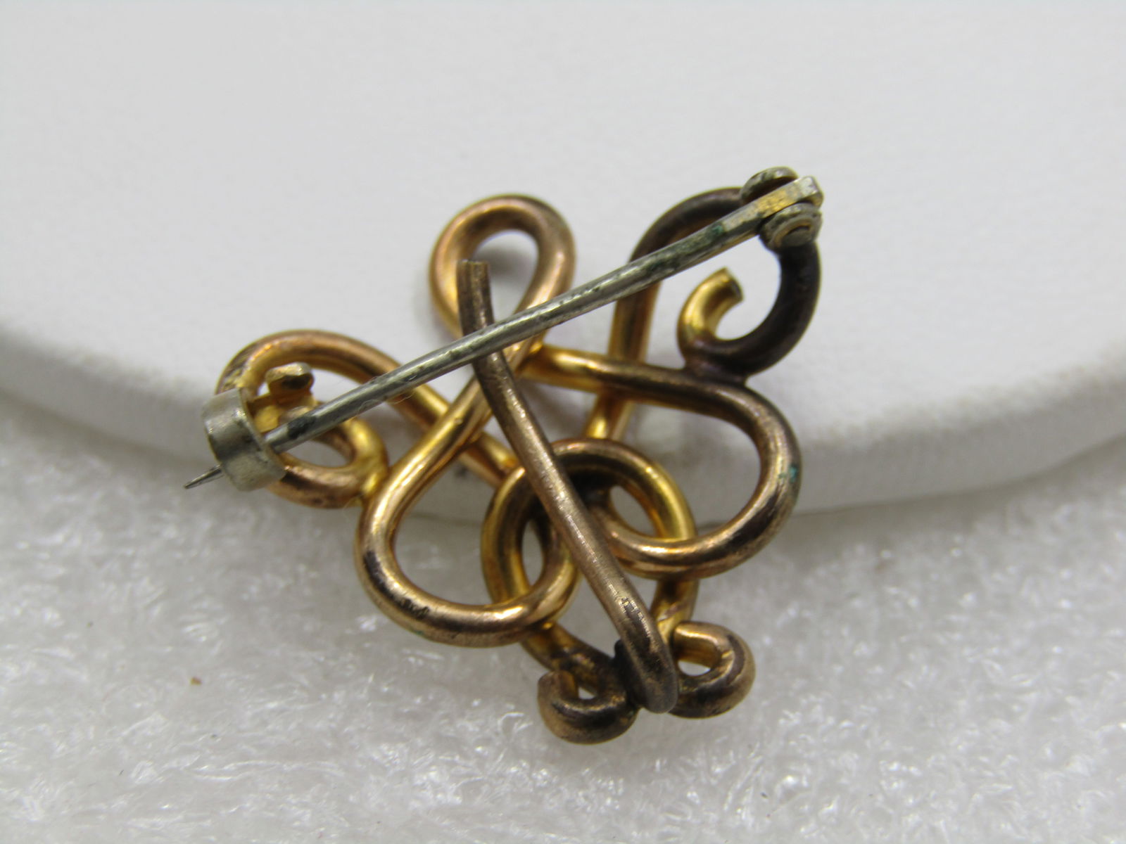 Victorian 10kt G.F. Ladies Brooch with Watch Hook - 5