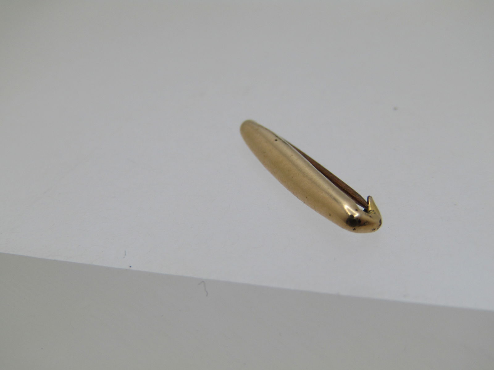 Vintage 10kt G.F. Small Brooch, C-Clasp, Early 1900's - 3