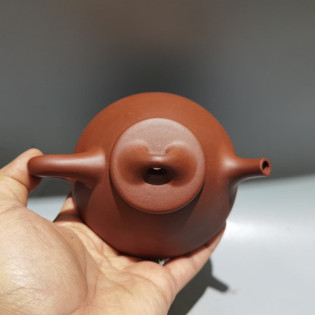 Chinese Yixing Zisha Clay Teapot w Artist Signed - 5