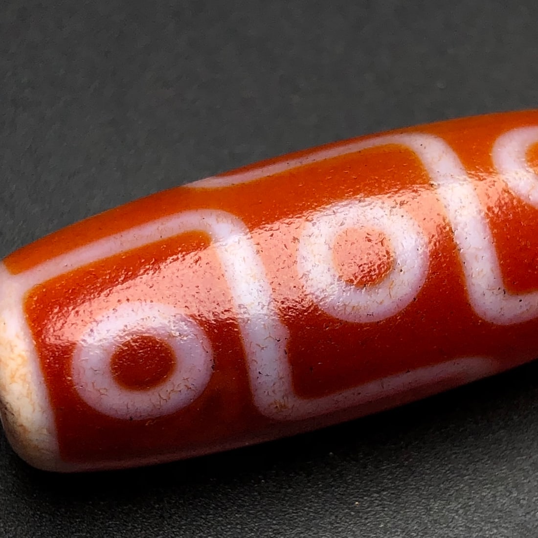 Old Tibetan Nine Eyes DZI Agate Pendant - 7