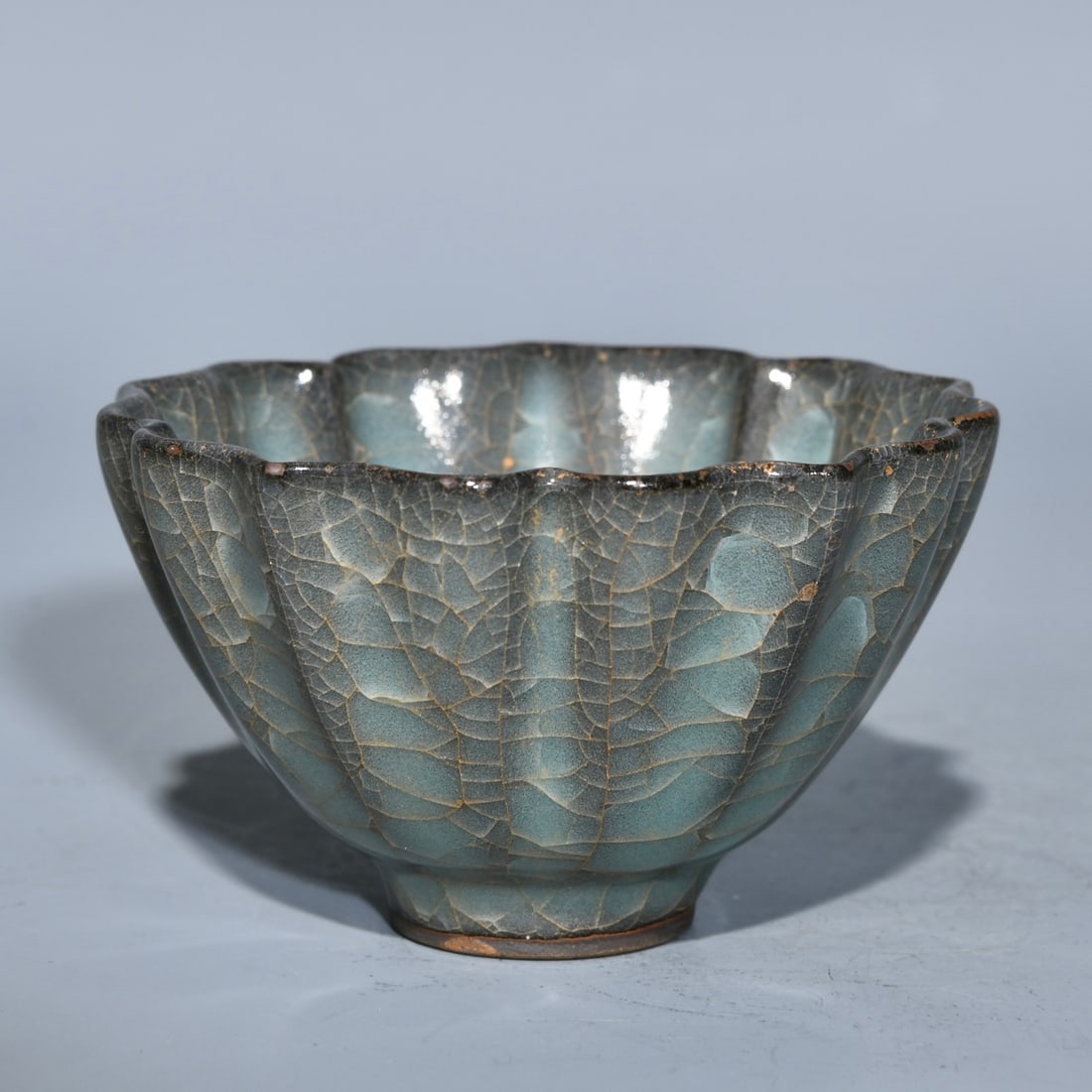 A Pair Chinese Guan Kiln Porcelain Cup - 3