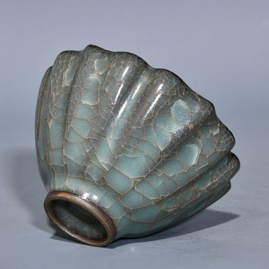 A Pair Chinese Guan Kiln Porcelain Cup - 6