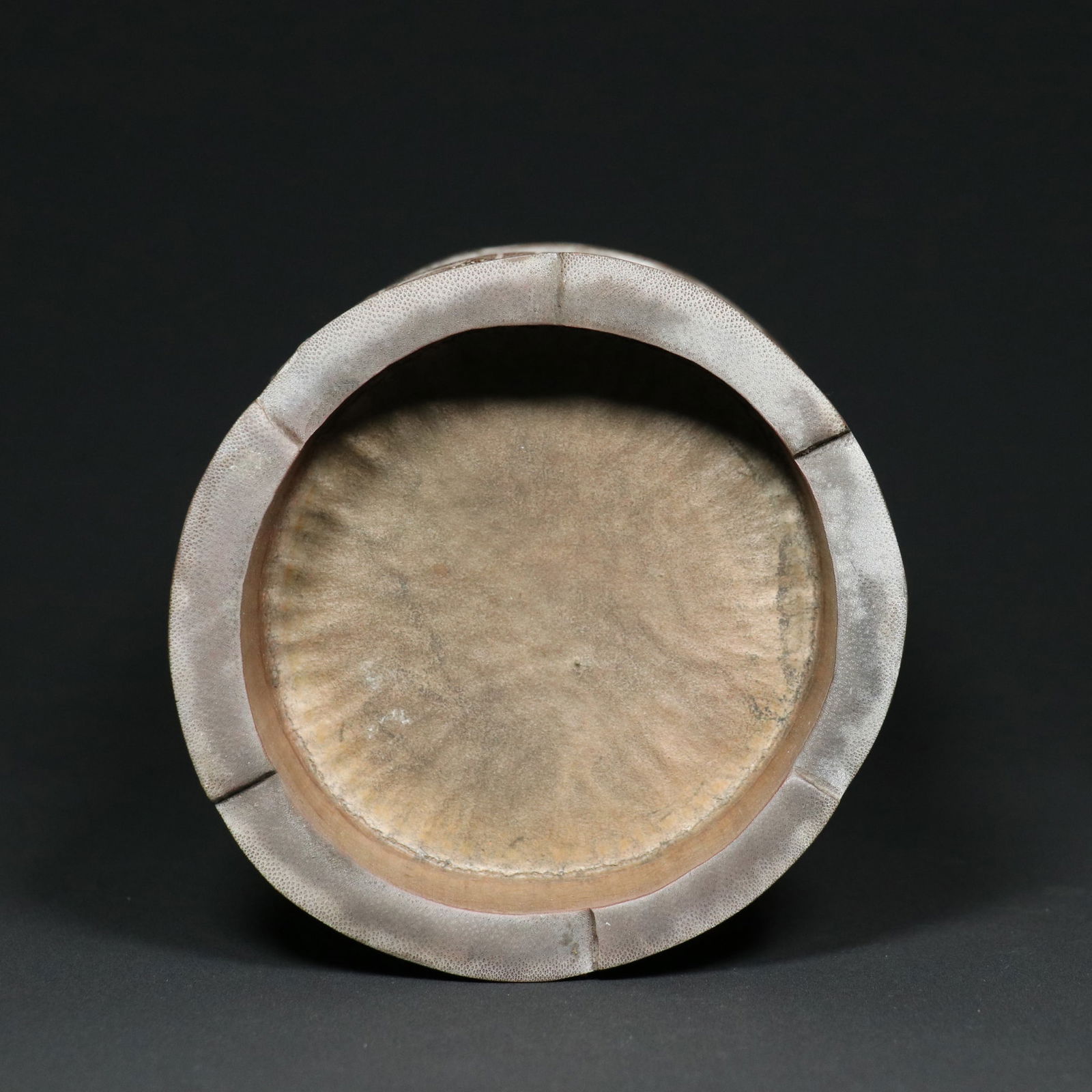 Old Chinese Bamboo Carved Sages Brush Pot - 6