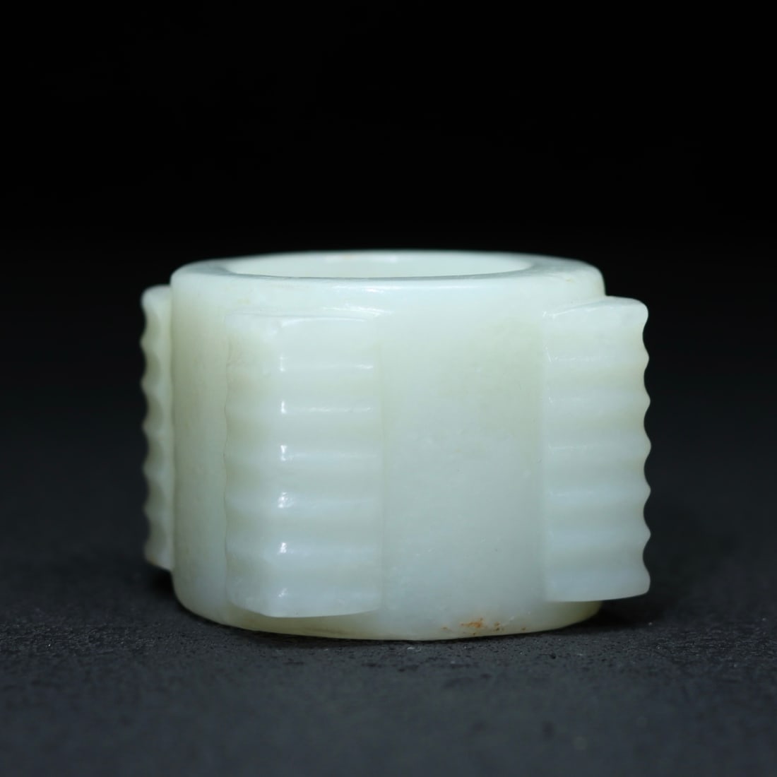 Superb Chinese Hetian Jade Pendant - Cong - 2