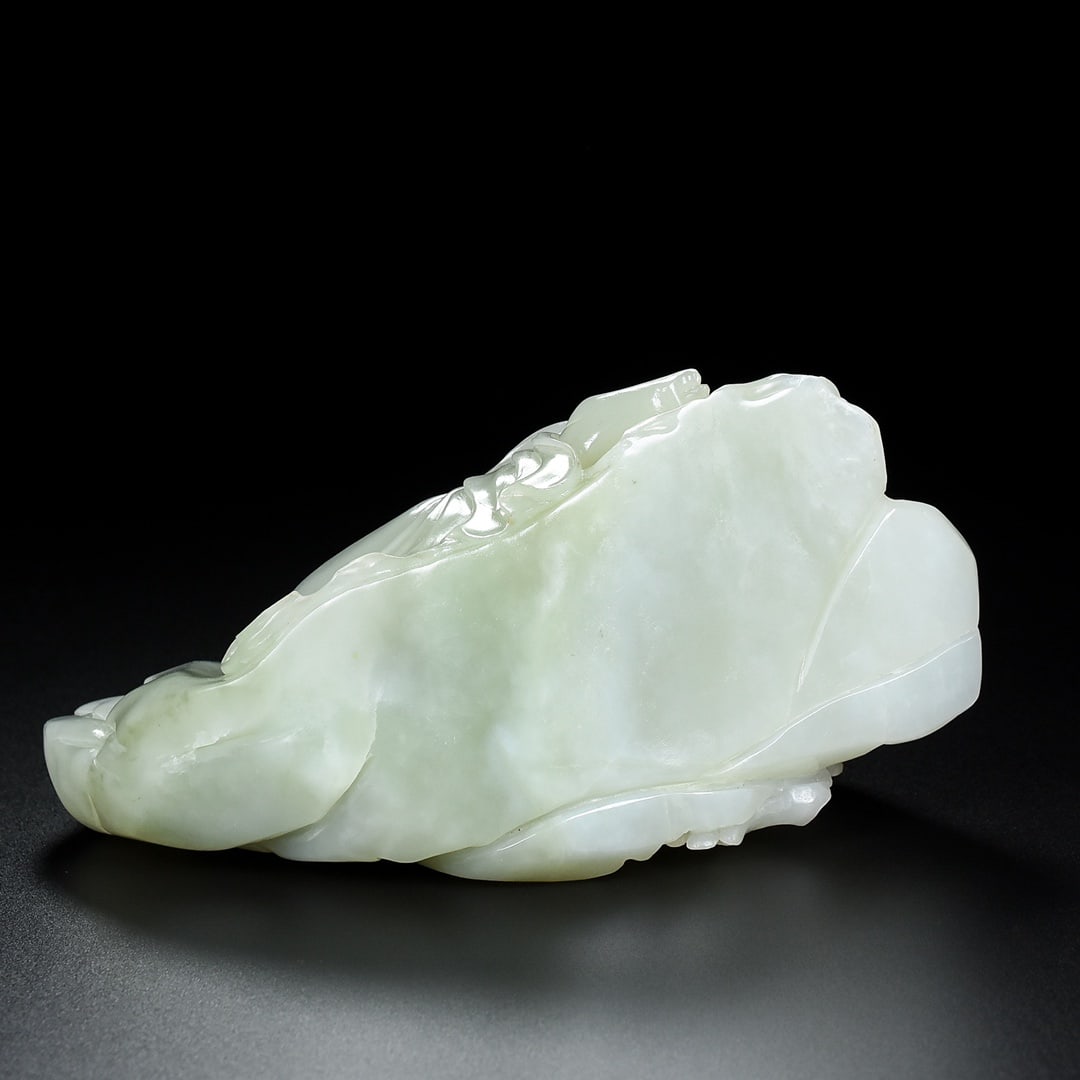 Superb Chinese Hetian Jade Kwan-yin Statue - 9