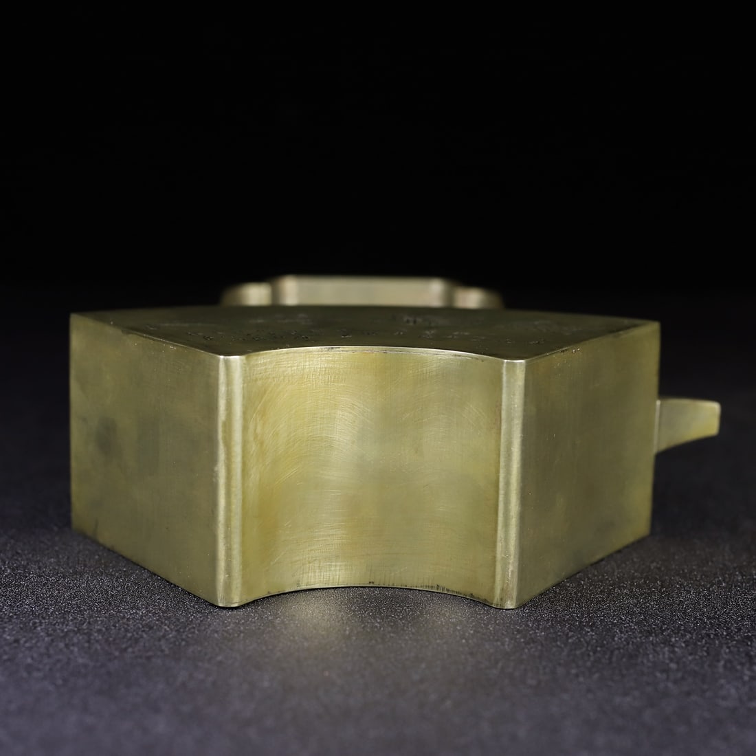 Chinese White Copper Handle Wine Pot - 9