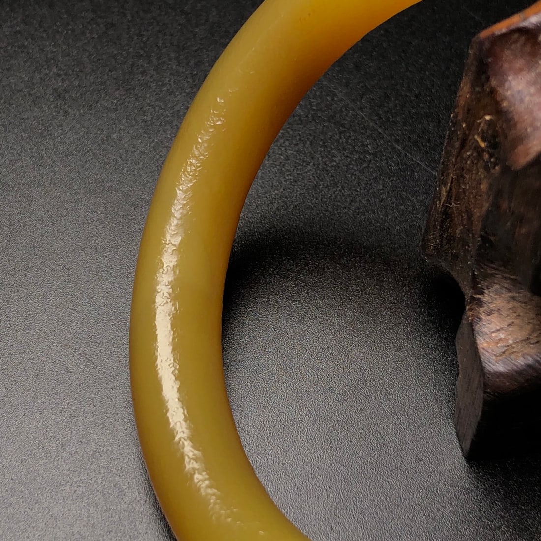 Inside Diameter 53mm Yellow Agate Bracelet - 7