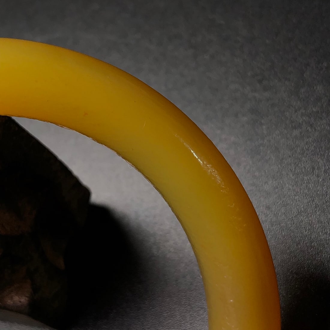 Inside Diameter 53mm Yellow Agate Bracelet - 8