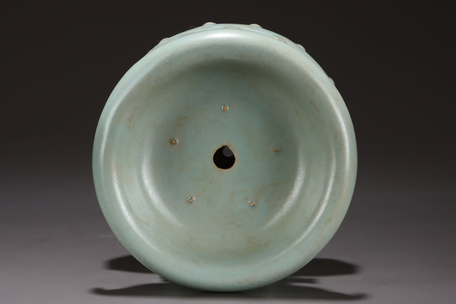 Chinese Ru Kiln Sika Deer Porcelain Incense Burner - 8