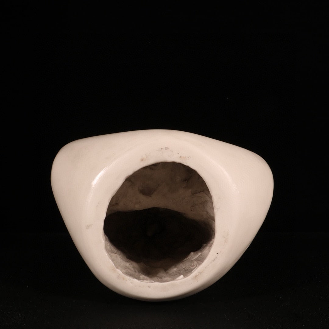 Chinese Dehua Kiln White Glaze Porcelain Kwan-yin Statue - 4