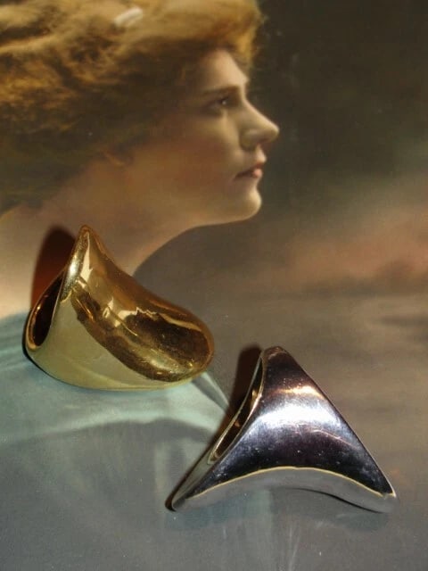 David Yurman Long Bead & Chain Quatrefoil Bead Sterling Silver Necklace 48" - 5