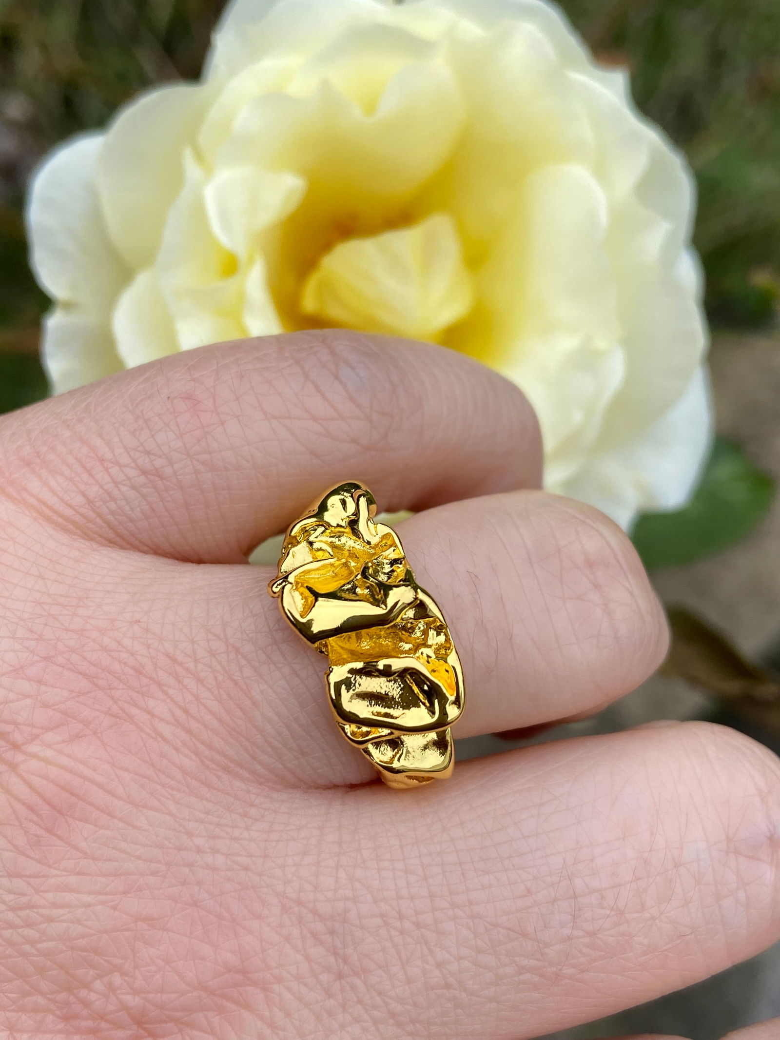18K Gold Plated Fashion Ring - 5
