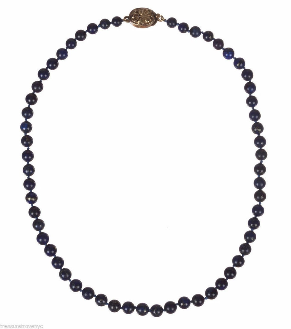 Graduated Clear Lucite Bead Ball Necklace Pools of Light - 2