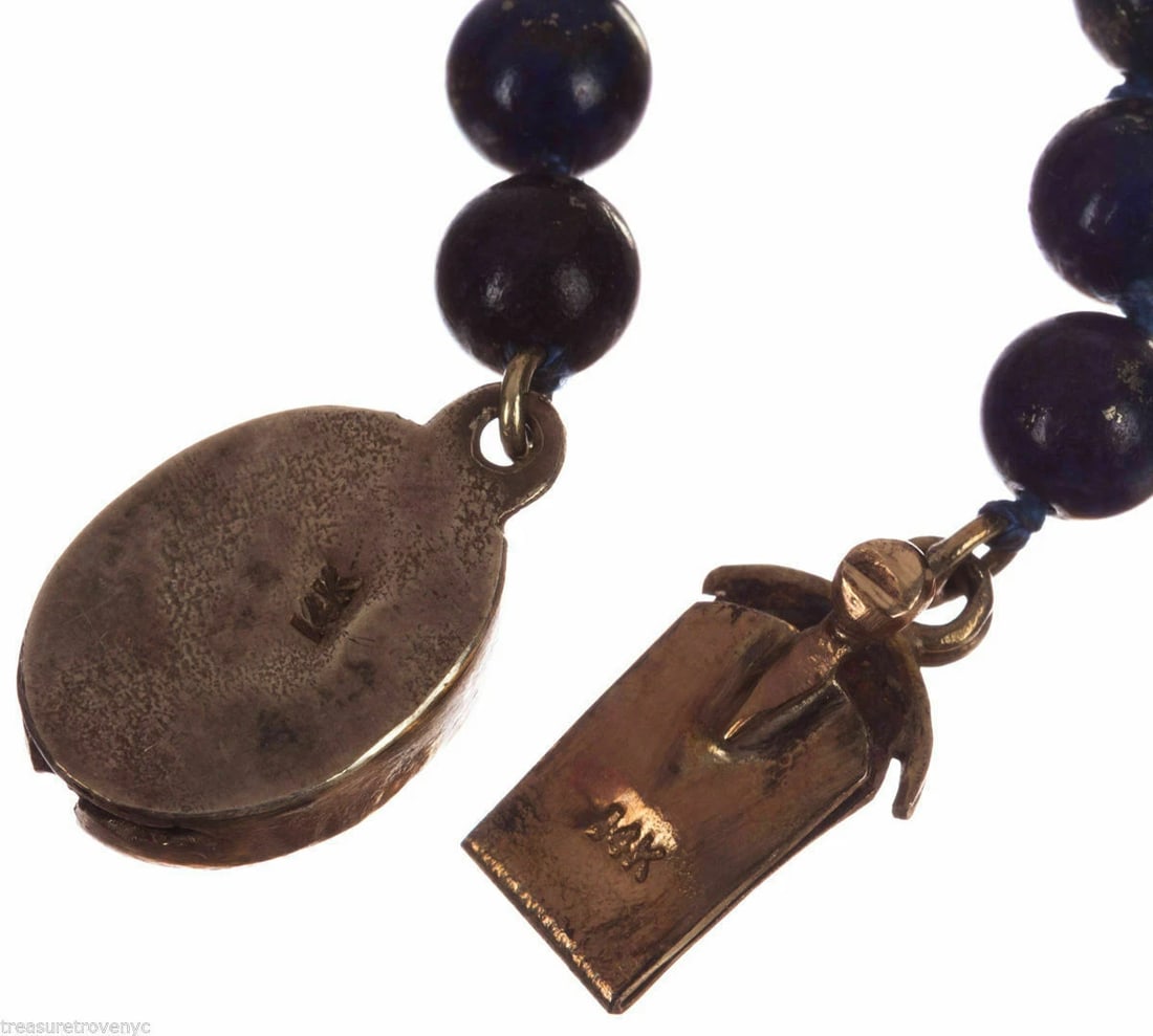 Graduated Clear Lucite Bead Ball Necklace Pools of Light - 6