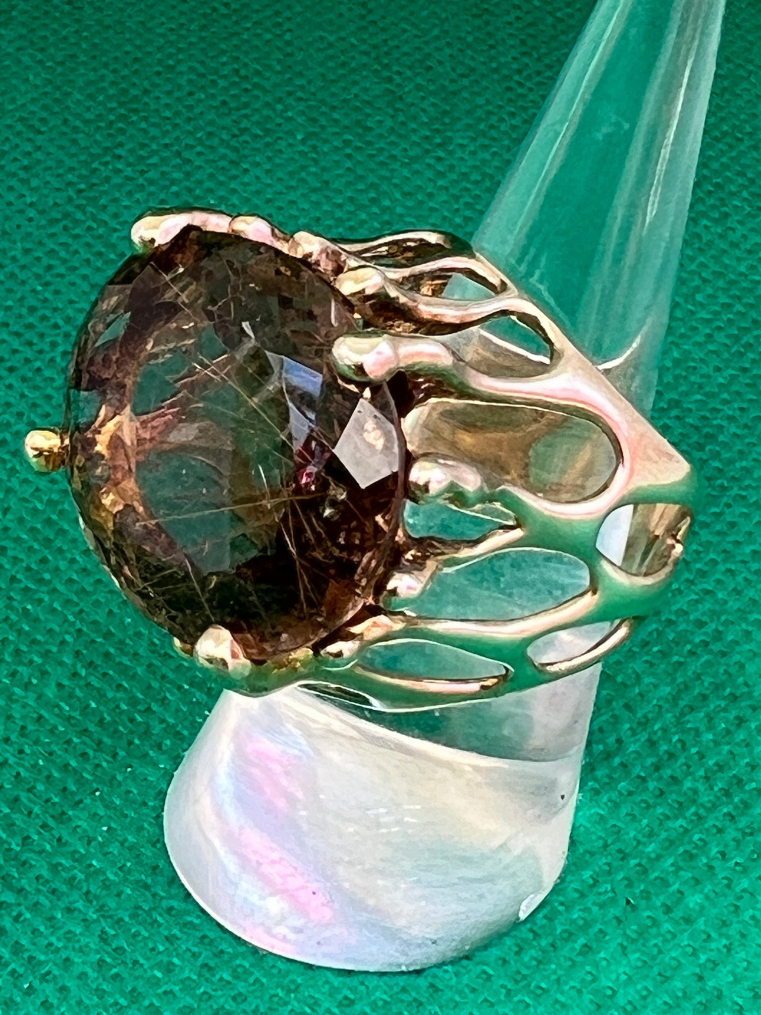 20-Carat Rutile Quartz Ring - 2