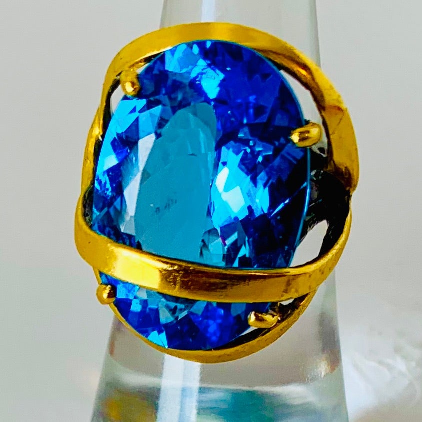 London Blue Topaz Ring - 2