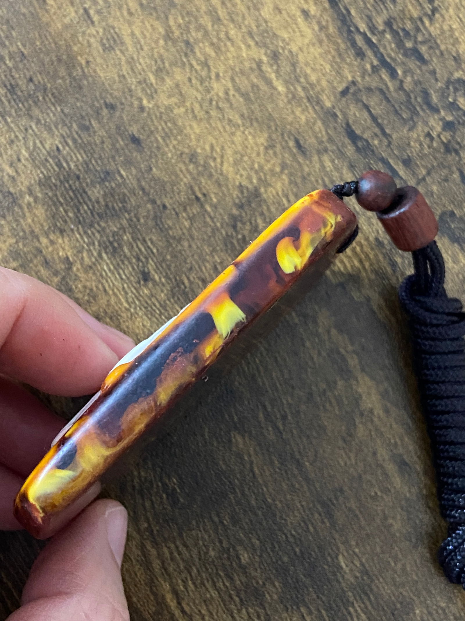 Oud Wood Scented Kuanyin Buddha Amulet Pendant Necklace - 4