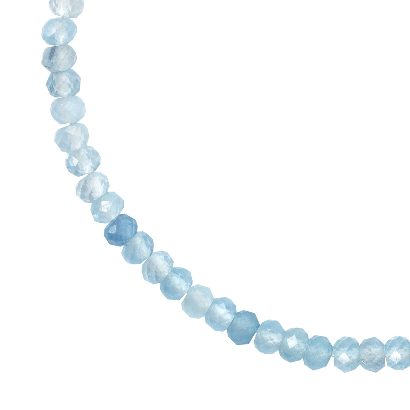 Aquamarine 14K Gold Bracelet - 5